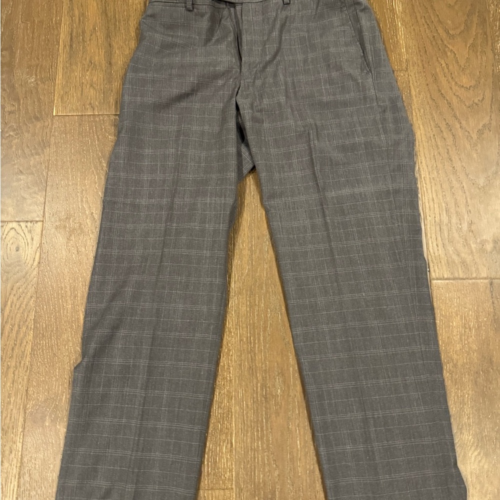 Louis Raphael Gray and Red Dress Pants